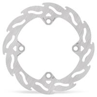 MotoMaster Flame Fixed Rear Brake Disc for Husqvarna SMR610 2000-2001
