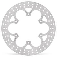 MotoMaster Halo Left Fixed Front Brake Disc for Honda VT250C MAGNA 1997-1998