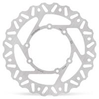 MotoMaster Nitro Left Fixed Front Brake Disc for Honda CR500R 1995-2001