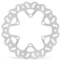 MotoMaster Nitro Left Fixed Front Brake Disc for Kawasaki KX85 2001-2025