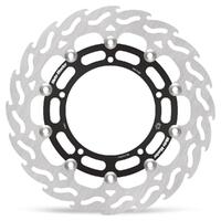 MotoMaster Flame Left Floating Front Brake Disc for Yamaha FZ8 2010-2015