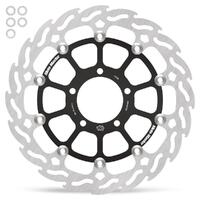 MM Flame Left Floating Front Brake Disc for Kawasaki ZX-10R NINJA ABS 2016-2024