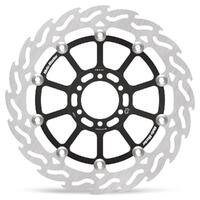 MotoMaster Flame Left Floating Front Brake Disc for Bimota 900 MANTRA 1996-2000