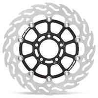 MotoMaster Flame Right Floating Front Brake Disc for Suzuki GSX-R750 1989-1995