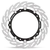 MotoMaster Flame Left Floating Front Brake Disc for BMW R NINE T PURE 2017-2023