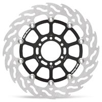 MotoMaster Flame Right Floating Front Brake Disc for KTM 950 SUPERMOTO 2005-2007