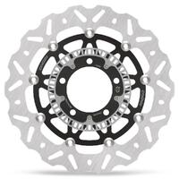MotoMaster Nitro Left Floating Front Brake Disc for Kawasaki ER-6N ABS 2010-2016