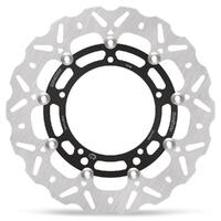 MotoMaster Nitro Left Floating Front Brake Disc for Yamaha YZF-R6 2005-2016