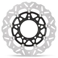 MotoMaster Nitro Left Floating Front Brake Disc for Suzuki GSX-R750 2007-2008