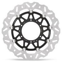 MotoMaster Nitro Left Floating Front Brake Disc for Honda CBR600F4I 2001-2006