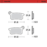 MotoMaster Front Brake Pads for Gas Gas MC 65 2021-2025 SinterPRO Racing 