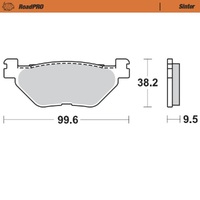 MotoMaster RoadPRO Sinter Brake Pads ( 732-9087-405802 )
