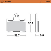 MotoMaster RoadPRO Sinter Brake Pads ( 732-9190-405702 )