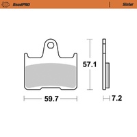 MotoMaster RoadPRO Sinter Brake Pads ( 732-9195-414402 )
