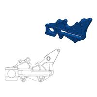 MotoMaster Blue Rear Caliper Adapter for Gas Gas MC 250F 2021-2022
