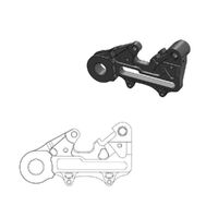 MotoMaster Rear Caliper Adapter for Husqvarna TE150I 2022-2023