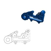 MotoMaster Blue Rear Caliper Adapter for Husqvarna FE250 2018-2021