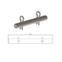 MotoMaster Brake Pad Pin Front for Yamaha TDM900 2002-2013