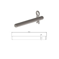 MotoMaster Brake Pad Pin Front for BMW R1100 S 2001-2006