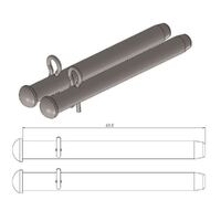 MotoMaster Brake Pad Pin 213038