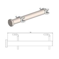 MotoMaster Brake Pad Pin Front for Gas Gas MC 85 (BW) 2021-2025