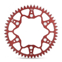 MotoMaster Rear Sprocket Alloy 47T for Husaberg FE550 2004-2008 Red