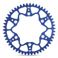 MotoMaster Rear Sprocket Alloy 51T for Husaberg FC550 2004-2005 Blue