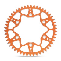 MotoMaster Rear Sprocket Alloy 53T for KTM 380 EXC 1998-2002 Orange