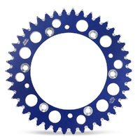 MotoMaster Rear Sprocket Alloy 35T for Gas Gas MC-E 3 2024-2025 Blue
