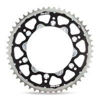 MotoMaster Rear Sprocket Fusion 52T for KTM 125 EXC 1995-2015 Black