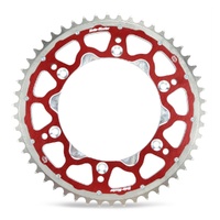 MotoMaster Rear Sprocket Fusion 52T for Husqvarna FE450 2014-2026 Red