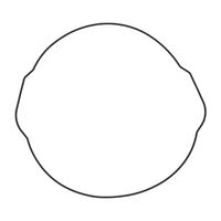 Vertex Outer Clutch Gasket for Yamaha YZ450FX 2016-2018