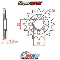 Supersprox Front Sprocket 13T for Kawasaki KX250X 2021 >520