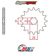 Supersprox Front Sprocket 13T for Suzuki TC90 1971-1974 >428