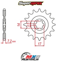 Supersprox Front Sprocket 14T for Kawasaki Z125 PRO 2016-2020 >428