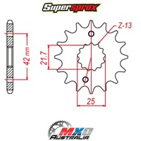 Supersprox Front Sprocket 13T for Kawasaki ER-6N ABS 2010-2016 >520