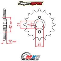 Supersprox Front Sprocket 15T for Yamaha XS250R 1983 >530