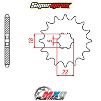 Supersprox Front Sprocket 15T for Suzuki T350 1994-1999 >525
