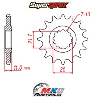 Supersprox Front Sprocket 15T for Yamaha YZF750 1993 >530