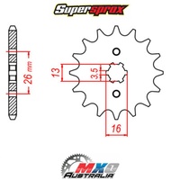 Supersprox Front Sprocket 10T for Yamaha TY80J 1976-1978 >420