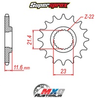 Supersprox Front Sprocket 14T for Yamaha TT-R250 1994-2012 >520