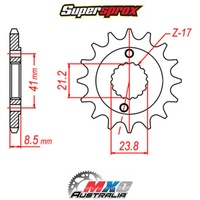 Supersprox Front Sprocket 14T for Honda TRX400EX 1999-2004 >520