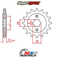 Supersprox Front Sprocket 16T 630 10-5A8-16