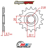 Supersprox Front Sprocket 14T for Gas Gas EC250 4T 2010-2018 >520