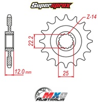 Supersprox Front Sprocket 12T for Gas Gas MC 125 MX OHLINS 2003-2005 >520
