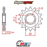 Supersprox Front Sprocket 12T for Husqvarna 430 AUTO 1985-1989 >520