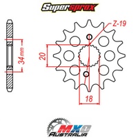 Supersprox Front Sprocket 16T for Honda CRF150R 2007-2021 >420