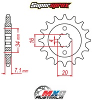Supersprox Front Sprocket 15T for KTM 200 DUKE 2012-2017 >520