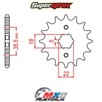 Supersprox Front Sprocket 14T for Yamaha TW200 1989-2007 >428