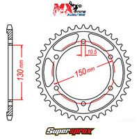 Supersprox Rear Sprocket 47T Yamaha YZF750R 1993-1998 11-36Y-47